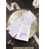 Düğün Nişan Nikah Kına Davetiyesi 3133 Baskı Dahil