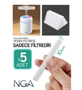 Yedek Filtre Hava Nemlendirici Buhar Makinesi için, 10cm, 5 Adet