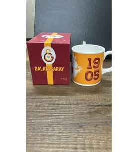 Galatasaray Lisanslı Taraftar Seramik Kupa Sarı Kırmızı