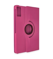 Xiaomi Pad 6 Kılıf 360 Tablet Deri Kılıf - Pembe