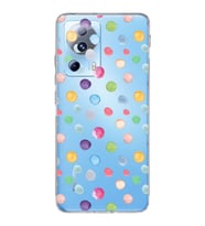 PrintiFy Xiaomi Mi 13 Lite ile Uyumlu 1mm Slim Fit Water Color 6 Baskılı Şeffaf  Kılıf
