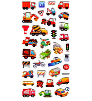 Sticker Kabartmalı Stiker Defter, Planlayıcı Etiket (Ldg033)-17x9 cm- iş Makinesi