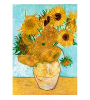 Clementoni 1000 Parça Puzzle Van Gogh “Sun Flowers” 31438