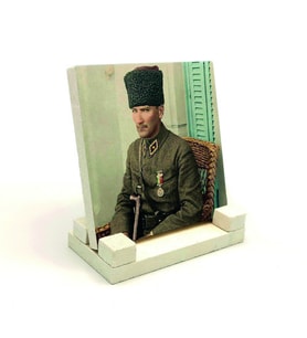 AtatürkBaskılı Doğaltaş Masaüstlük