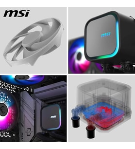 MSI 360mm MAG CORELIQUID A13 360 ARGB AM5-1851p Sıvı Soğutmalı İşlemci Fanı