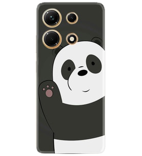 Infınix Note 30 Kılıf Silikon Desen Özel Seri Hello Panda 1709