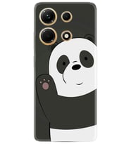 Infınix Note 30 Kılıf Silikon Desen Özel Seri Hello Panda 1709