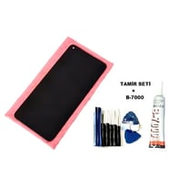 Tkgz Xiaomi Redmi NOTE 9 Uyumlu Lcd Ekran Dokunmatik + B-7000 + Tamir Seti