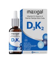Maxigal D3K2  20ml Damla Takviye Edici Gıda