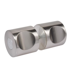 Kale Metal Topuz Kol Cam Kapı Kolu (Gri)