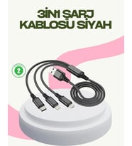 Hızlı Şarj Destekli Çoklu Şarj Kablosu – Seyahat ve Günlük Kullanım