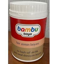 Bambu Su Bazlı Her Zemin Boyası 1Lt (Beyaz)