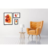 Çerçeveli Doku Efektli Tablo Seti 95x70 cm