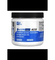 EVL Nutrition, DAA D-Aspartic Acid, Unflavored, 3.3 oz (94 g). Orıjınal Usa.3833 (Renksiz)