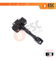 Skoda Fabia MK2 Roomster 5J7 Praktik 5J 5J0837249C İçin Ön Sağ veya Sol Kapı Gergisi