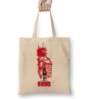 Eren Jaeger Traditional Eren Bez Çanta Uzun Saplı