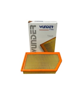 Wunder Jeep Cherokee 2.0 Crd, 2.2 Crd, 2.4 4x4, 3.2 V6 2014-2018 Kısa Kenar Tip Hava Filtresi (Beyaz-Gri)