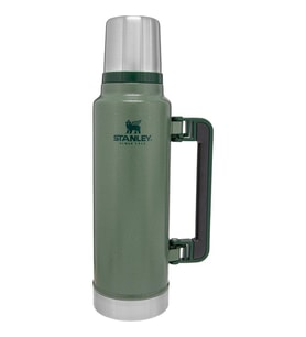 Stanley Klasik Vakumlu Paslanmaz Çelik Termos 1.4 LT The Legendary Classic Bottle 1.4L - Hammertone Green