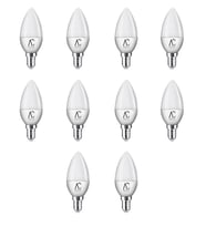 5W Mum Led Ampul 3200K Sarı Işık - E14 Duy - 10 Adet