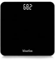 Dijital Banyo Tartısı, 180 kg, 100 g Hassasiyet, Büyük LED Ekran, 28×28 cm Temperli Cam, Step-On Baskül – Siyah
