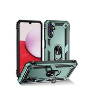 Mey İthalat® Samsung Galaxy A04S Kılıf Sofya Yüzüklü Silikon Kapak - Yeşil