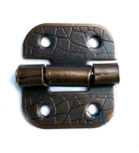 Stoplu Menteşe - 30x33mm, Oksit, 100 Adet