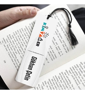 İsme Özel Kimyager Kitap Ayracı