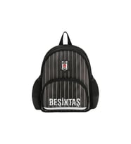 Beşiktaş Anaokul Sırt Çantası Beşiktaş İnce Çubuk Desenli Suni Deri 253537