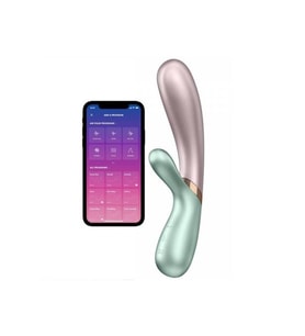 Satisfyer Hot Lover Usb Şarjlı Telefondan Kumandalı Isıtmalı Klitoris Uyarıcılı Teknolojik Vibratör