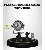 Ritme Duyarlı LED Disko Topu – Renkli Işık Gösterili Parti Lambası