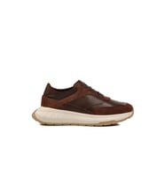 Ayakmod Siyah Hakiki Deri Erkek Sneaker Premium 5394 M (KAHVE)