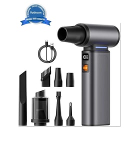 Violent Turbo Jet Fan Süpürge Özellikli 130000RPM Ultra Güçlü Motor Güçlü Vakum 8000MAH Bataryalı F1