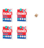 Fenomen 5. Sınıf Maarif 5A + 5B Türkçe ve Paragraf 4lü Set Soru Bankası + Telefon Standı