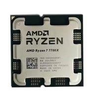 AMD RYZEN 7 7700X 40MB 8çekirdekli O/B UHD AM5 105w Kutusuz+Fansız