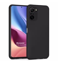 Microsonic Matte Silicone Xiaomi Mi 11i Kılıf Siyah