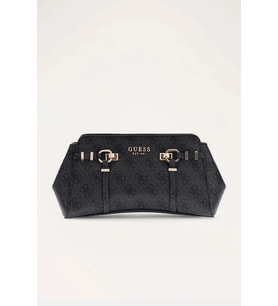 Guess Leona Logolu Girlfriend  Kadın Antrasit Çapraz Çanta HWSG9917120-CLO