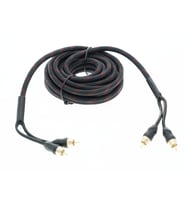 Edison ED-FA5 RCA %100 Ofc RCA Kablo 5 Metre (Siyah)