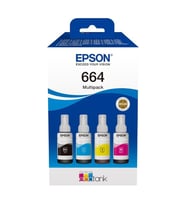 Epson 664 L100 Kutulu Multipack Mürekkep Seti