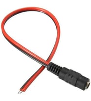 Kablolu DC Jak 2.1mm - Dişi