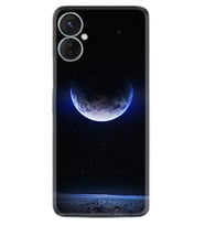 Tecno Spark 9T Kılıf Resimli Desenli Silikon Platinium Series Midnight Moon 1802