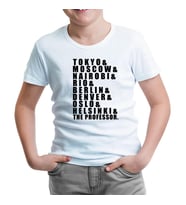 La Casa De Papel - Team Beyaz Çocuk Tshirt
