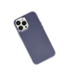 İphone 13 Pro Kılıf Asya Deri Silikon - Mor