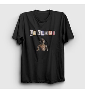 Presmono Unisex Siyah La Flame Astroworld Travis Scott T-Shirt 42737tt