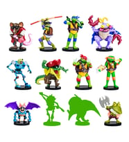 TMNT Figürlü Kalem Başlığı 12'li Paket Model 2 NT2080