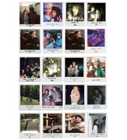 TİWO DİJİTAL-STRANGER THİNGS YÜKSEK KALİTE KAMERA ARKASI MİNİ POLAROİD FOTOKART - 60 ADET