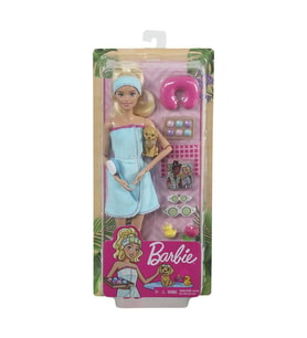 Barbie Spa Günü Bebekleri GKH73-GJG55 Lisanslı Barbie Bebek