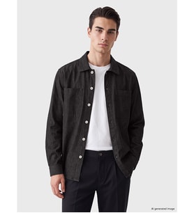 LC WAIKIKI Kahverengi Relax Fit Erkek Jean Gömlek