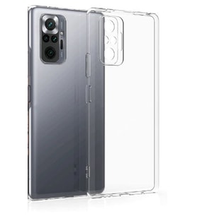Xiaomi Redmi Note 10 Pro Şeffaf Tıpalı Yumuşak Slikon Kılıf
