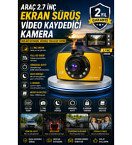 HD Araç DVR Kamera Hareket Algılama ve G Sensörlü