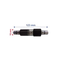 ATV APACHİ ŞANZIMAN MİLİ 2 FREZELİ 123-15XÖM